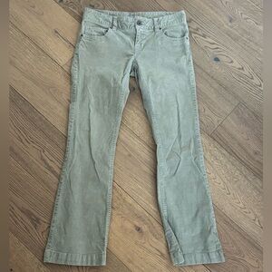 Vintage American Eagle low rise tan corduroy pants